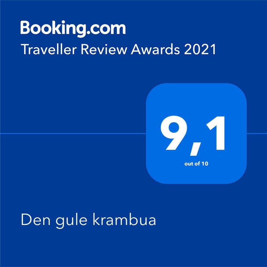 Den Gule Krambua - Gamle Laerdalsoyri - Main Street Old Town 아파트 외부 사진